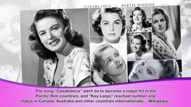 CASABLANCA    Bertie Higgins