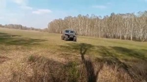 Испытания вездехода Тайпан.