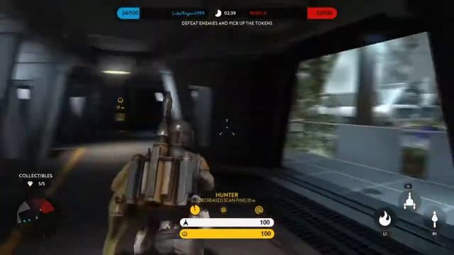 STAR WARS Battlefront Hero Mission : Boba Fett (Emotions,Skills and Collectables Locations) смотреть онлайн
