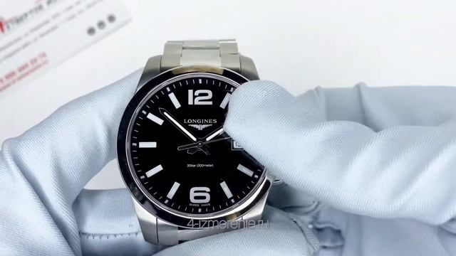 Обзор часов Longines Conquest Quartz L3.760.4.56.6 смотреть онлайн