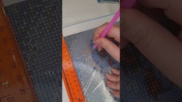 МК СОВУШКА Алмазная мозаика (процесс 3) смотреть онлайн