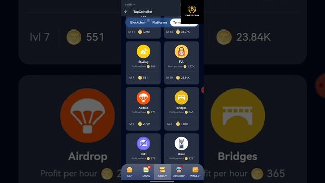 TapCoinsbot Daily Bounty Cards | TapCoin Daily Bounty 03 August 2024 смотреть онлайн