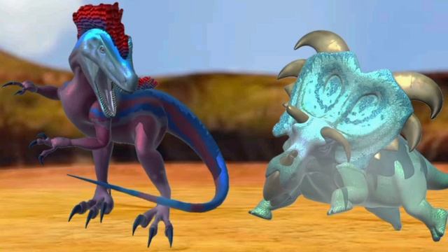 Medusaceratops VS Megaraptor: Prehistoric Battle S1 Ep12
