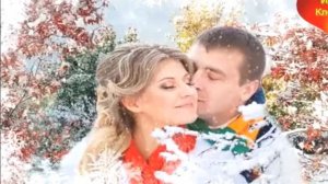 Сергей Пискун и Катя Бужинская.Снежинки.