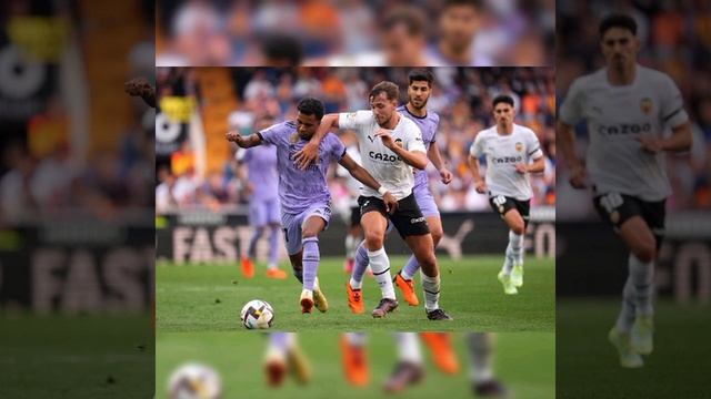 Valencia 2 - 2 Real Madrid. Strange goals смотреть онлайн