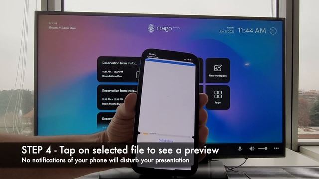 Present files from OneDrive to Mago Room device with QR code and Mago Apps смотреть онлайн