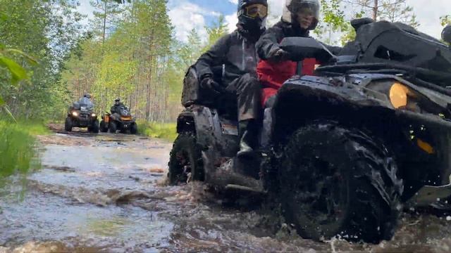 Тур на квадроциклах на Беломоро-Балтийский Канал