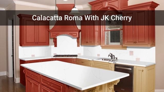 Calacatta Roma 3CM Quartz Slab смотреть онлайн