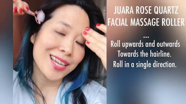How to use a JUARA Rose Quartz Facial Massage Roller смотреть онлайн