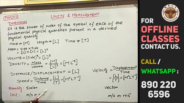 PHYSICS for Competitive Exams | Full Syllabus | Units, and Measurements | WBCS | Destination WBCS смотреть онлайн