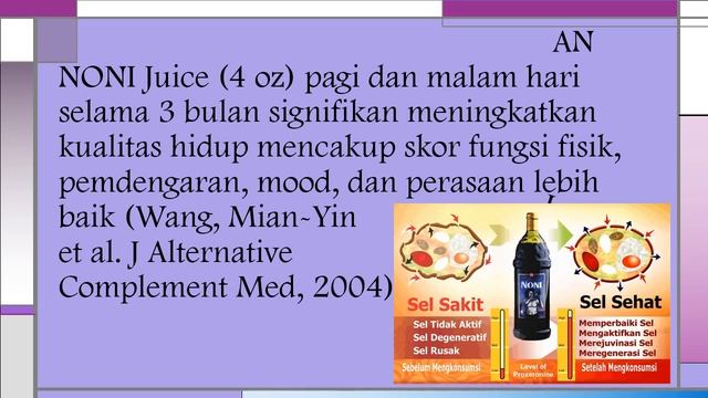 Tahitian Noni Morinda Teruji Secara ILMIAH смотреть онлайн