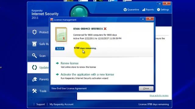 Kaspersky 9800 Days смотреть онлайн