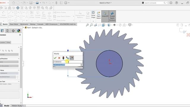 ✅How to make Chain Sprocket in Solidworks | Solidworks tutorial смотреть онлайн