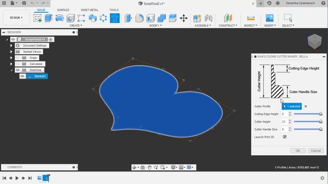 Fusion 360 Add-In Bella (Version 1.0) Instructions смотреть онлайн