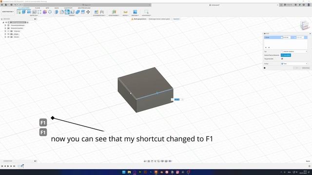 How to set Shortcuts in Autodesk Fusion 360 смотреть онлайн