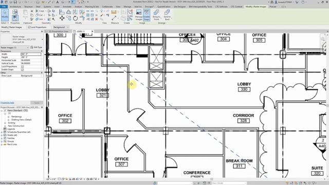 Importing a PDF to Revit смотреть онлайн