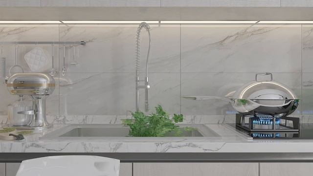 Create 3ds Max Vray 3D Kitchen Design смотреть онлайн