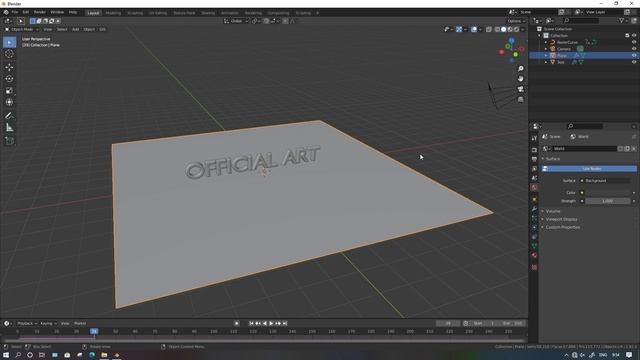 Tutorial Blender : Make a Water Text Animation in Blender смотреть онлайн