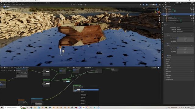 Advanced Water in Blender | Surface Foam | (Fast n' Easy) смотреть онлайн