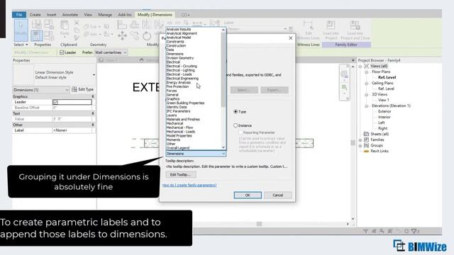 Revit Family Creation Tutorial- Family Parameters смотреть онлайн