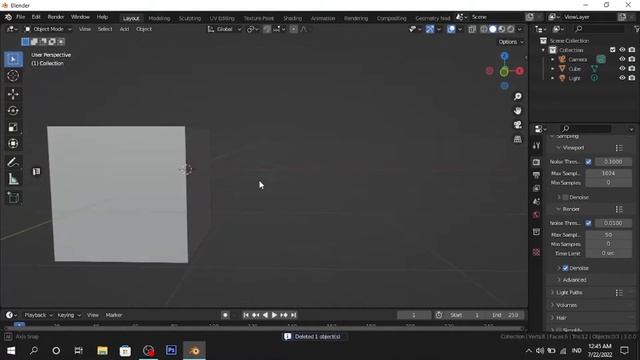 Cara menambahkan IMAGE untuk Background | Blender 3.0 смотреть онлайн
