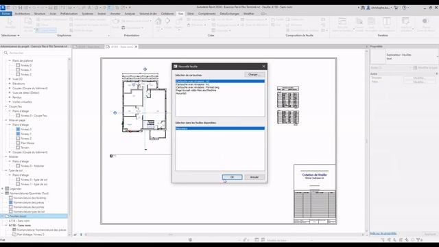 Revit 2024 - CREATION FEUILLE смотреть онлайн