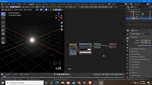 How To Make Night Moon Light With Cloud In Blender 2.83 || Cloud Make In Blender. смотреть онлайн