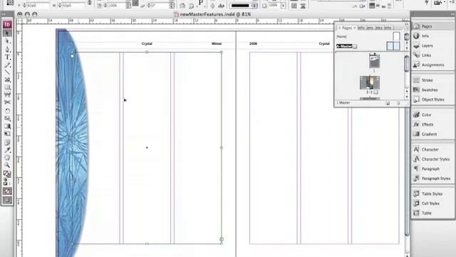 Páginas maestras en InDesign CS3 смотреть онлайн