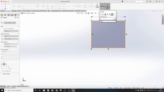 SolidWorks 2020 SP3.0 - Création d'un cube смотреть онлайн