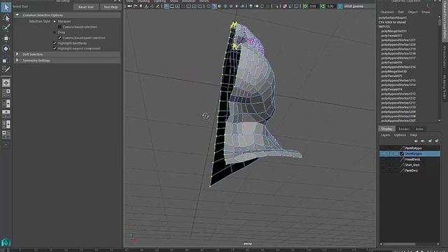 6 Mirror retopo Mesh смотреть онлайн