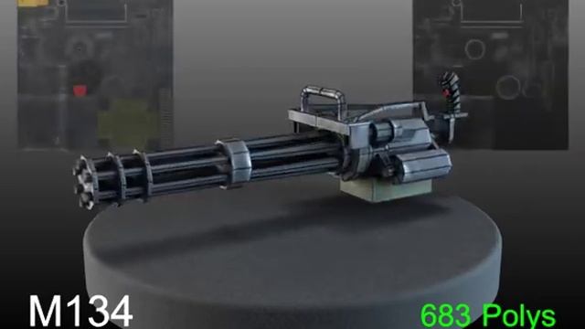 3ds Max Minigun - Low Poly смотреть онлайн