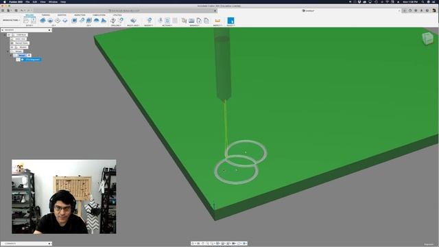 Layer by Layer – Engraving Patterns – Fusion 360 Tutorial смотреть онлайн