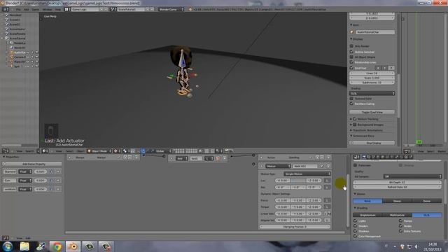 Blender Game Engine - I Parte , Simple Character смотреть онлайн