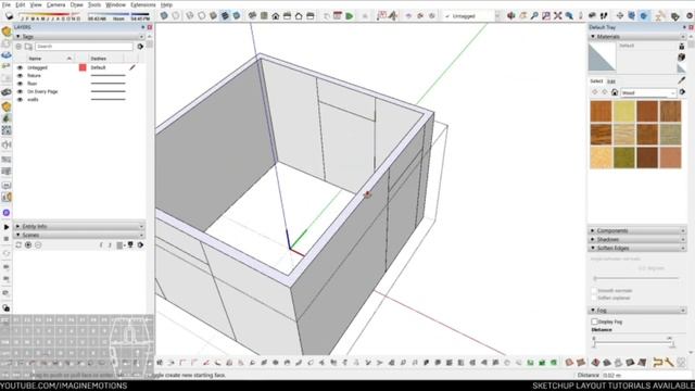Sketchup Layout 29 - How to Import Layout 2d to Sketchup 3d смотреть онлайн
