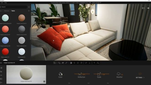 Tutorial Twinmotion for interior scene with no path-tracer смотреть онлайн