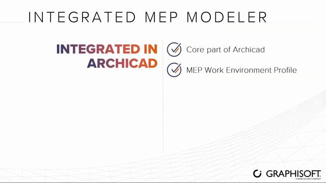 Fully Integrated MEP Modeler смотреть онлайн