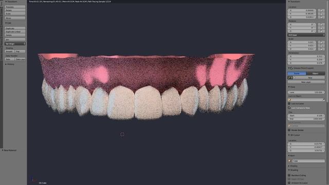 3D Modeling a smile in Blender using shape keys смотреть онлайн