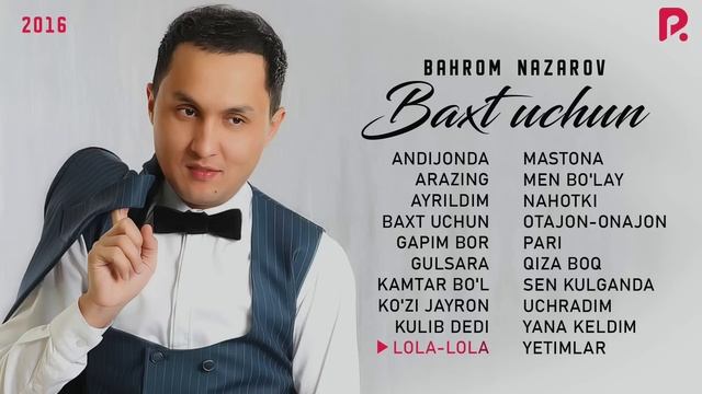 Bahrom Nazarov - Baxt Uchun Nomli Albom Dasturi 2016