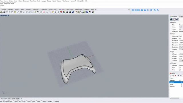 #xbox 360 Game Pad design in Rhinoceros 6 Commercial Perspective 2020 04 25 20 28 12 смотреть онлайн