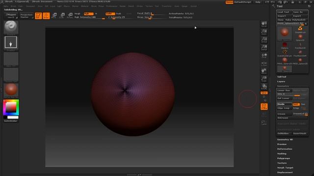 ZBrush Tutorial - Basic Navigation Part 2/2 смотреть онлайн