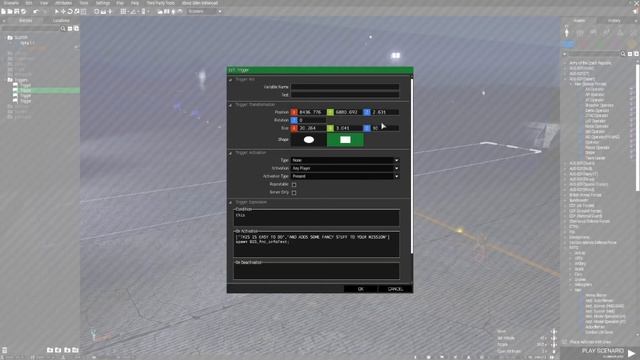 Arma 3 Editor | Adding Text to Mission on a Trigger смотреть онлайн