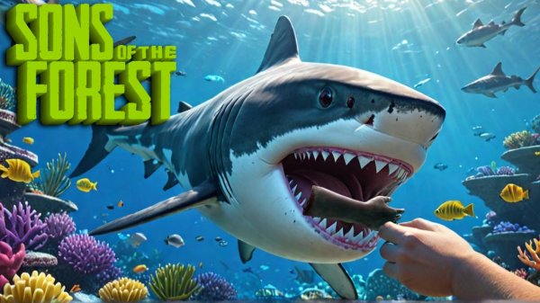 АКУЛА против КОНЕЧНОСТЕЙ в битве за выживание Sons Of The Forest