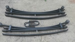 Усиление рессор УАЗ Профи без увеличения жесткости