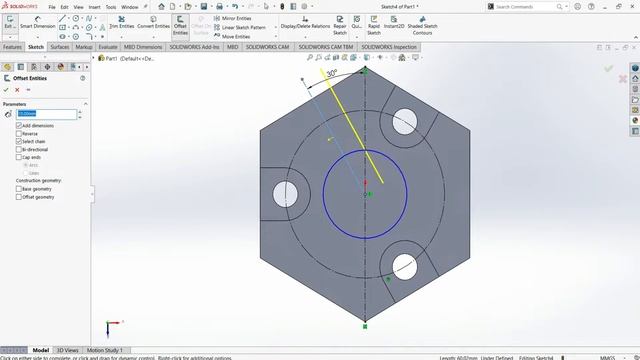 Solidworks Tutorial : Revolved Surface | Exercise No. 14 смотреть онлайн