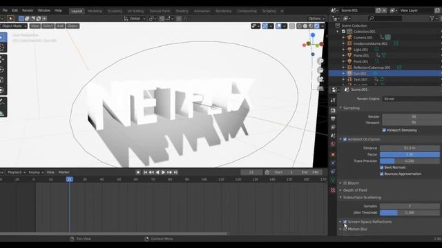 Custom Netflix Intro - Blender Tutorial & Free Download