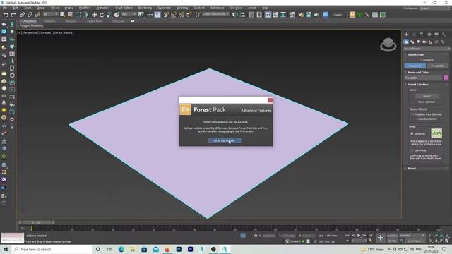 Forest Pack Lite | For Beginners | Part 1 смотреть онлайн