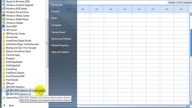 How to activate SPSS and how to enter licence смотреть онлайн