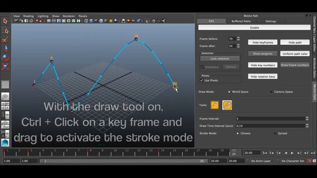 Toolchefs Motion Path for Autodesk Maya - New features смотреть онлайн