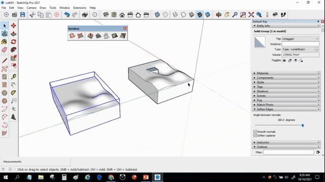 Menghitung Cut & Fill volume tanah di SketchUp смотреть онлайн