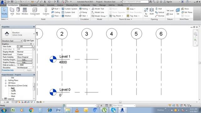 Revit Design part 01 Grid plan смотреть онлайн